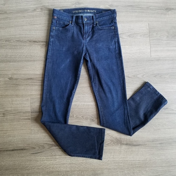 Citizens of Humanity Ava Women's Sz.26 Dark Wash Straight Jeans - Picture 1 of 7